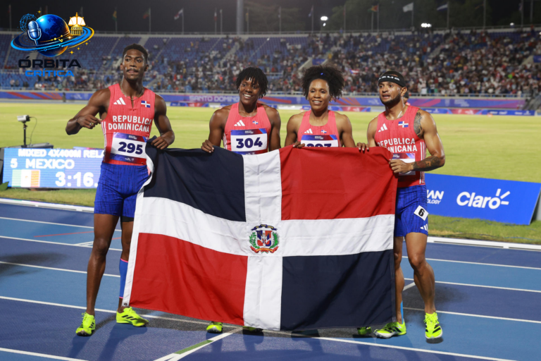 Marileidy lidera relevo mixto 4×400 y República Dominicana suma oro en Santo Domingo 2026